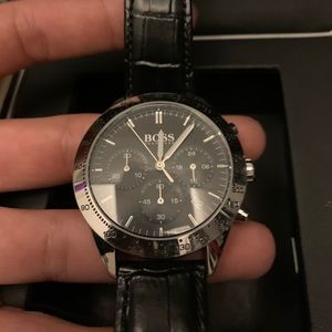 Hugo Boss black dial watch